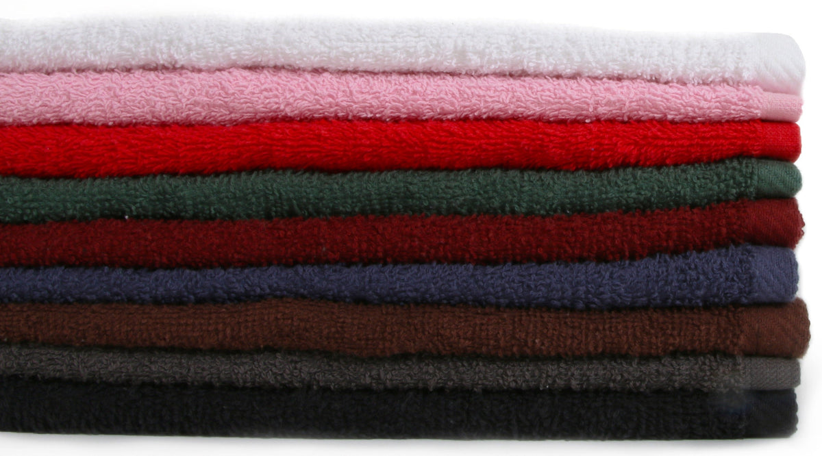 Wholesale 16 x 27 Burgundy Hand Towels (100% Cotton)